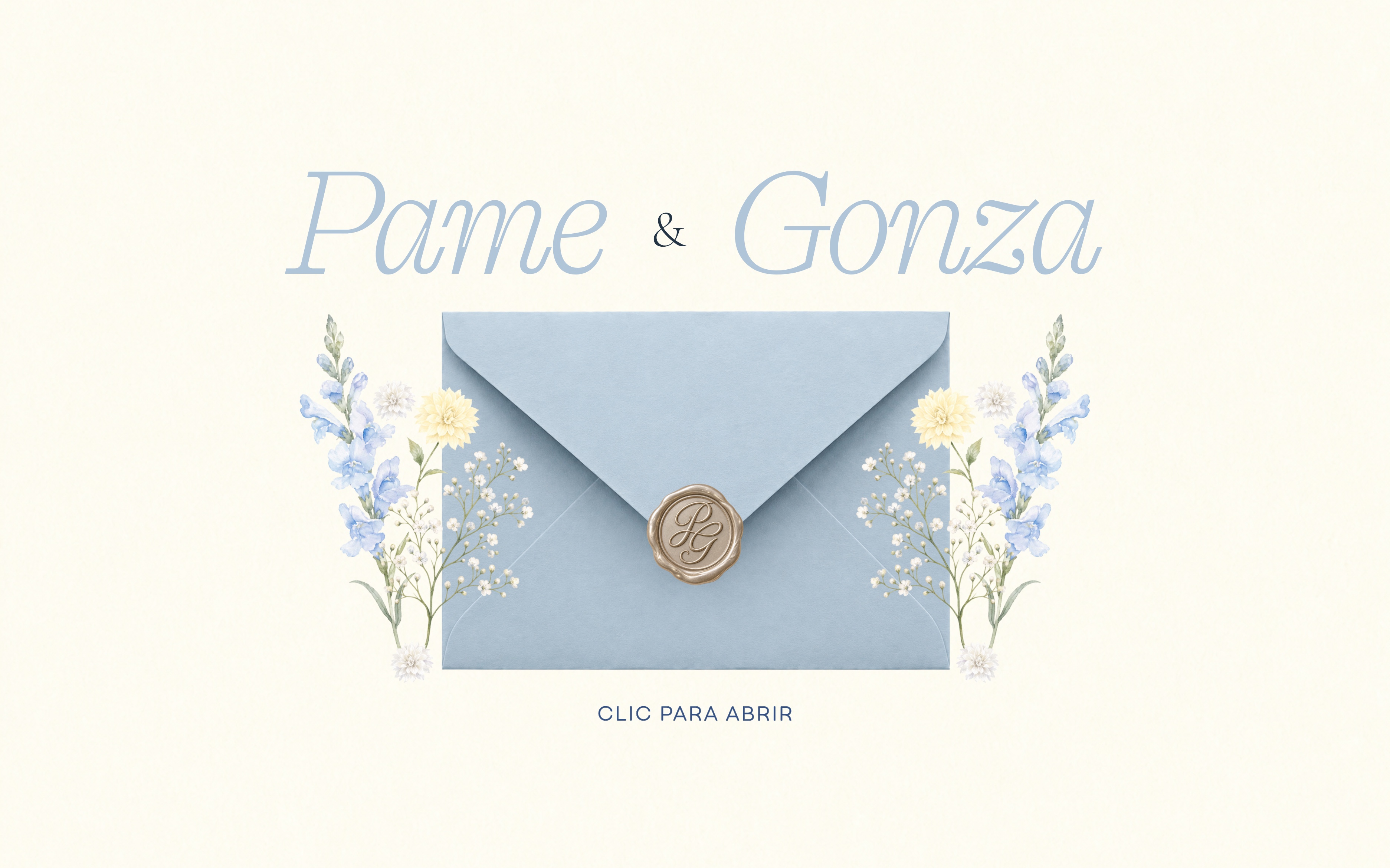 Sobre de invitación
